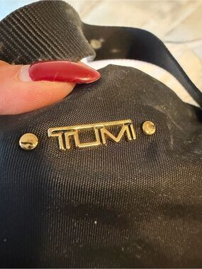 TUMI Black Nylon Tote Bag